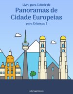 Livro para Colorir de Panoramas de Cidade Europeias para Criancas 5