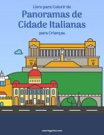Livro para Colorir de Panoramas de Cidade Italianas para Criancas