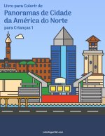 Livro para Colorir de Panoramas de Cidade da America do Norte para Criancas 1