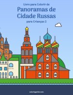 Livro para Colorir de Panoramas de Cidade Russas para Criancas 2