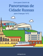 Livro para Colorir de Panoramas de Cidade Russas para Criancas 1 & 2