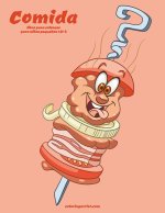 Comida libro para colorear para ninos pequenos 1 & 2