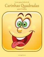 Livro para Colorir de Carinhas Quadradas para Criancas