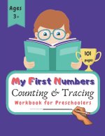 My First Numbers Counting and Tracing Workbook for Preschoolers