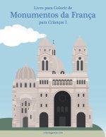 Livro para Colorir de Monumentos da Franca para Criancas 1