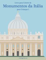 Livro para Colorir de Monumentos da Italia para Criancas 1