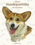 Malbuch Hundeportrats fur Erwachsene
