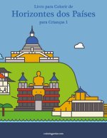 Livro para Colorir de Horizontes dos Paises para Criancas 1