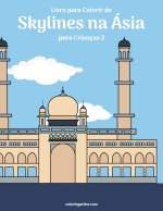 Livro para Colorir de Skylines na Asia para Criancas 2