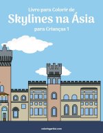 Livro para Colorir de Skylines na Asia para Criancas 1