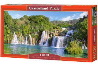 Puzzle 4000 Mosty na Wełtawie w Pradze C-400096-2
