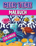 Meerestiere Malbuch für Kinder