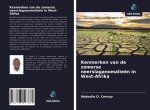 Kenmerken van de zomerse neerslaganomalieën in West-Afrika