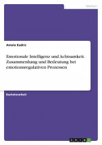 Emotionale Intelligenz und Achtsamkeit. Zusammenhang und Bedeutung bei emotionsregulativen Prozessen