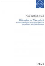 Philosophie als Wissenschaft