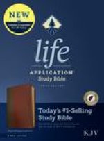 KJV Life Application Study Bible, Third Edition (Red Letter, Leatherlike, Brown/Mahogany, Indexed)