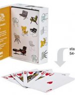 Mid-Century Modern Chairs Playing Cards