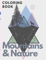 Mountains & Nature Coloring Book