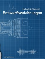 Malbuch fur Kinder mit Entwurfszeichnungen