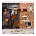 Harry Potter Gleis 9 3/4 Spielset mit Harry Potter Puppe & Hedwig Figur