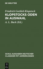 Klopstocks Oden in Auswahl