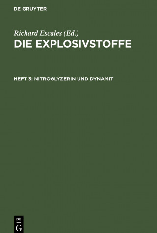 Nitroglyzerin Und Dynamit