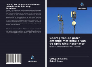 Gedrag van de patch-antenne met behulp van de Split Ring Resonator