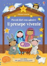 presepe vivente. Piccoli libri con adesivi