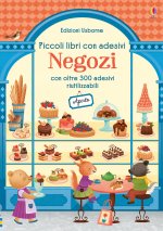 Negozi. Piccoli libri con adesivi