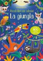giungla. Piccoli libri con adesivi