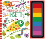 Insetti. Disegno con le dita