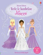 Nozze. Vesto le bamboline. Con adesivi