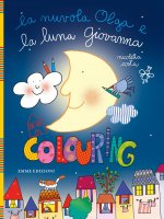nuvola Olga e la luna Giovanna. Colouring