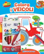 Colora i veicoli. Tanti bellissimi veicoli tutti da colorare!