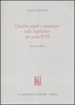 Cittadini, popoli e comunione nella legislazione dei secoli IV-VI