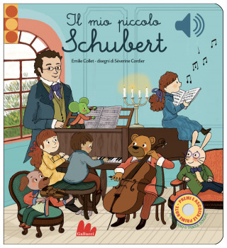 mio piccolo Schubert. Libro sonoro (Emilie Collet)(Leporelo)