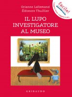 lupo investigatore al museo. Amico lupo