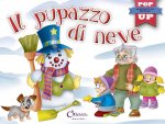 pupazzo di neve. Pop-up miniclassici Natale