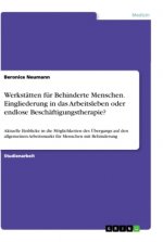 Werkstätten für Behinderte Menschen. Eingliederung in das Arbeitsleben oder endlose Beschäftigungstherapie?