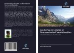 Landschap in Engelse en Roemeense taal wereldbeelden