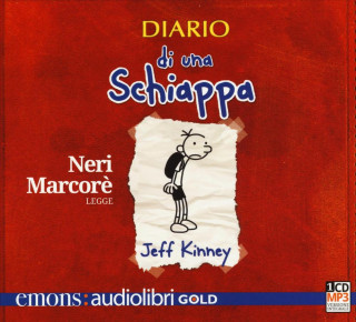 Diario di una schiappa letto da Neri Marcorè. Audiolibro. CD Audio formato MP3