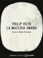 macchia umana letto da Paolo Pierobon. Audiolibro. 2 CD Audio formato MP3
