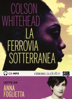 ferrovia sotterranea letto da Anna Foglietta. Audiolibro. CD Audio formato MP3