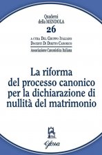 riforma del processo canonico per la dichiarazione di nullità del matrimonio