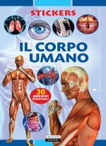 corpo umano. Con 30 adesivi removibili
