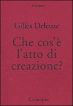 Che cos'è l'atto di creazione?