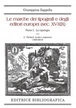marche dei tipografi e degli editori europei (sec. XV-XIX)