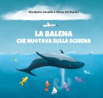 balena che nuotava sulla schiena