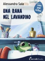 rana nel lavandino