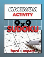 Maximum Activity 9x9 Sudoku hard to expert